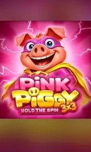 3X3 Pink Piggy Hold The Spin